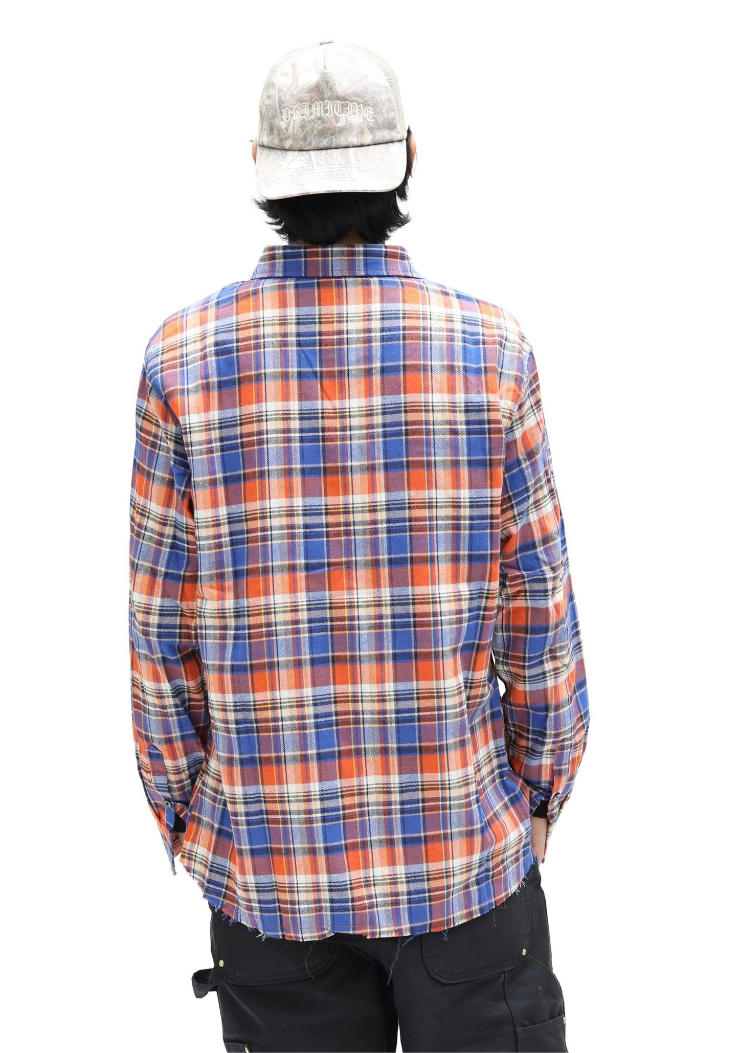 Punk skater flannel reverse
