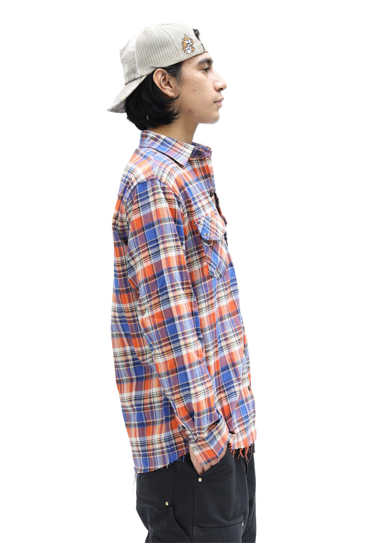 Punk skater flannel reverse